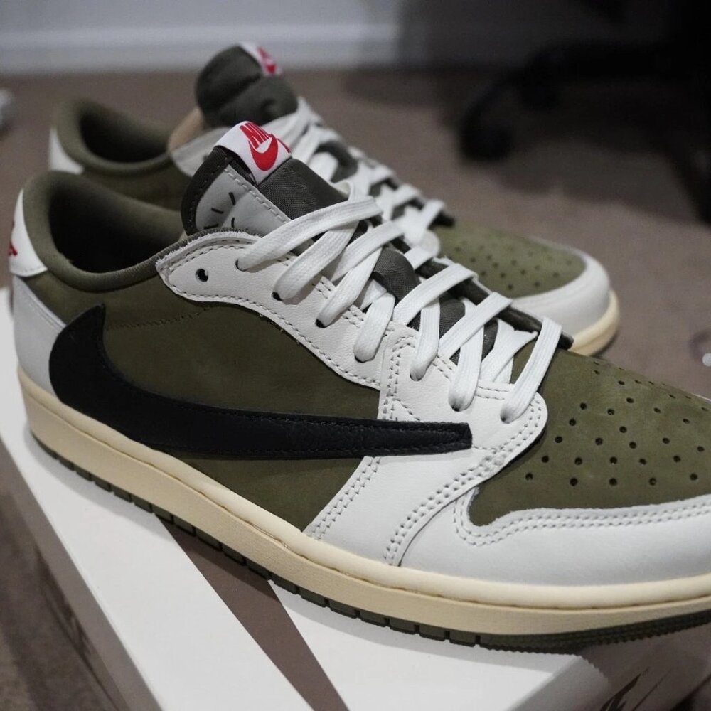 Jordan 1 Travis Scott Reverse Mocha brand new - Picture 4 of 8
